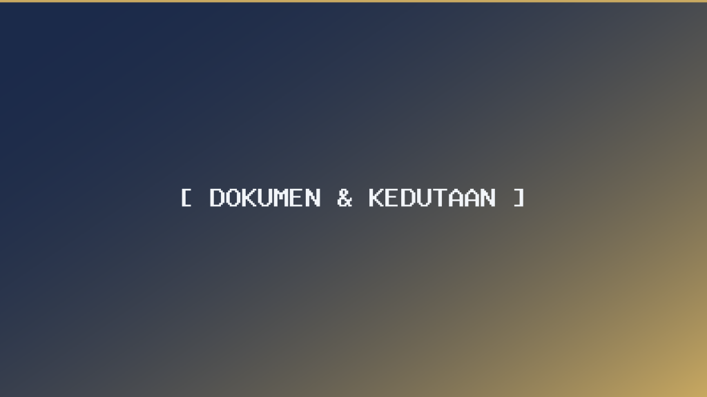 Dokumen untuk nikah dengan warga asing termasuk pengesahan kedutaan