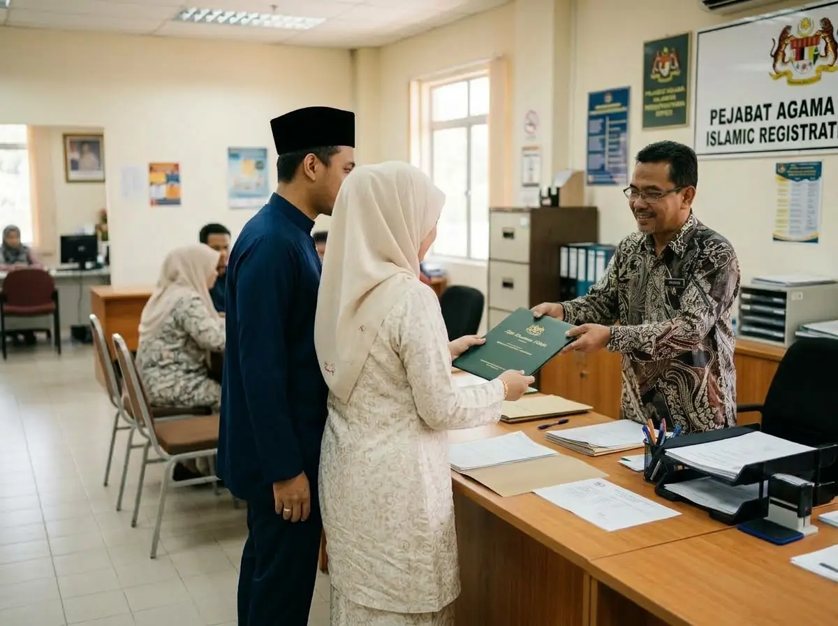 Perkhidmatan poligami membimbing pendaftaran selepas nikah