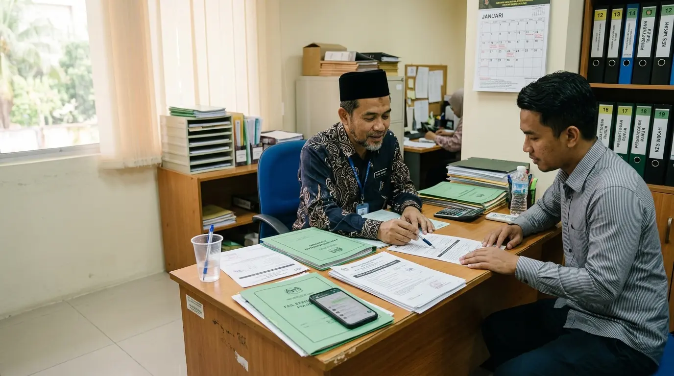 Perkhidmatan poligami termasuk semakan dan penyediaan dokumen