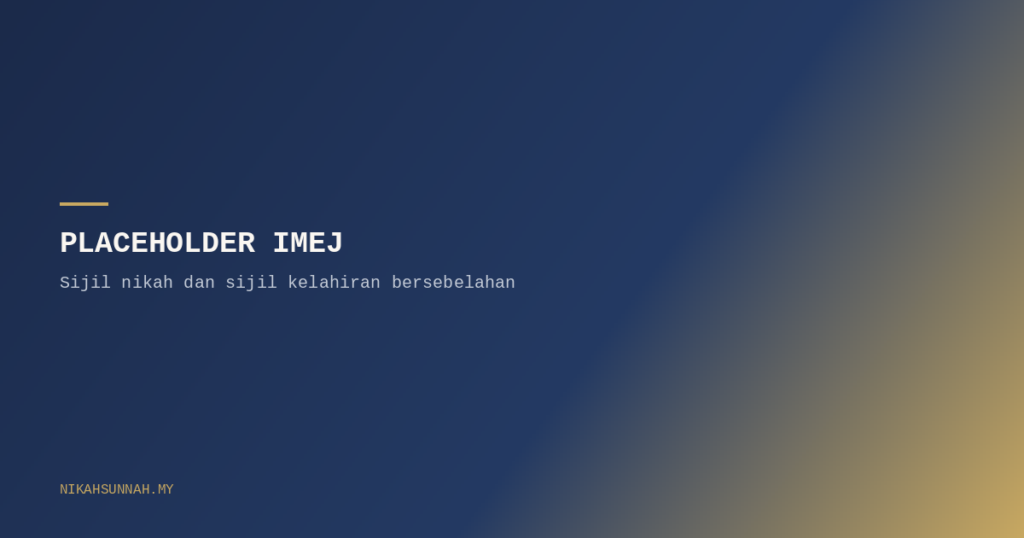 Placeholder imej untuk artikel Apa Berlaku Jika Nikah di Thailand Tapi Tak Didaftarkan di Malaysia?